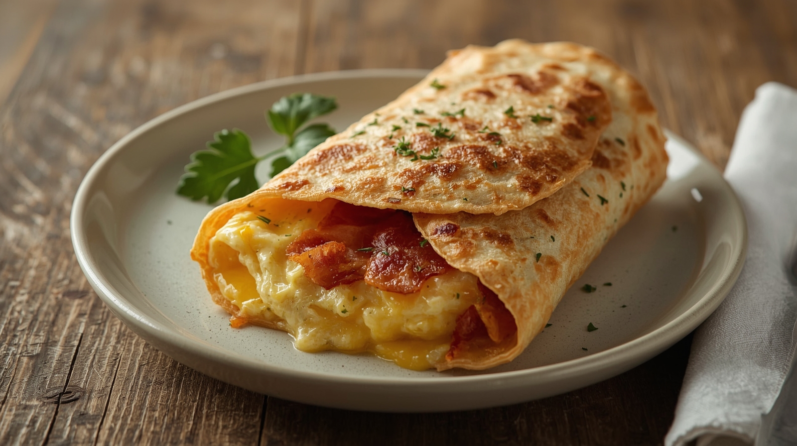 Crispy Bacon Omelette Wrap – Easy Keto Breakfast You’ll Love